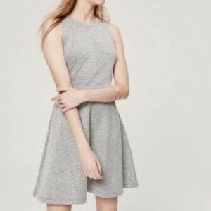 LOFT Diamond Jacquard Dress